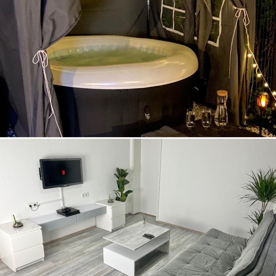 Wohnen Direkt An Der Rheinpromenade Mit Whirlpool Und Sauna Gotterswickerhamm Exterior foto